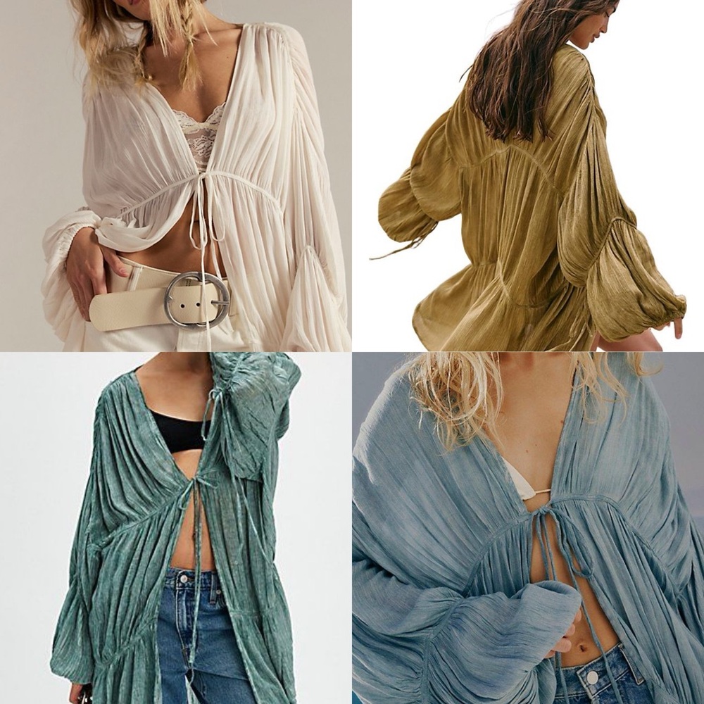 ISO FREE PEOPLE JULIET DUSTER - READ